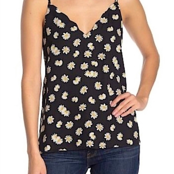 Socialite Tops - Socialite Daisy Print Top